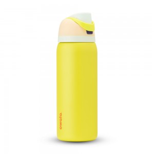 Lemon Limeade Owala FreeSip Material Stainless Steel Size 32 oz Water Bottle | BA81-G6HH