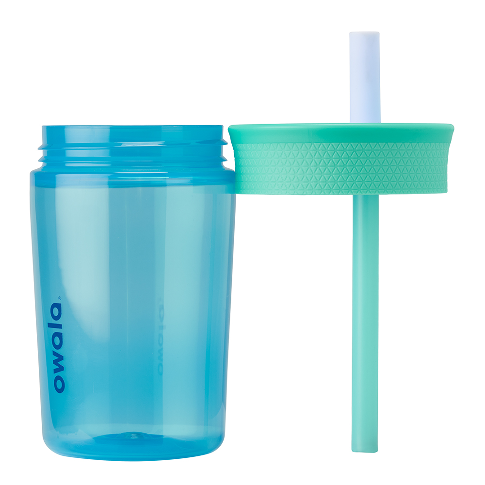 Blue Lagoon Owala Kids' Tumbler Material Plastic Size 15oz | FW07-Q2TA