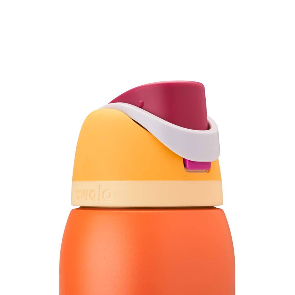 Citrus Crush Owala FreeSip Material Stainless Steel Size 40 oz Water Bottle | AW68-T4UA