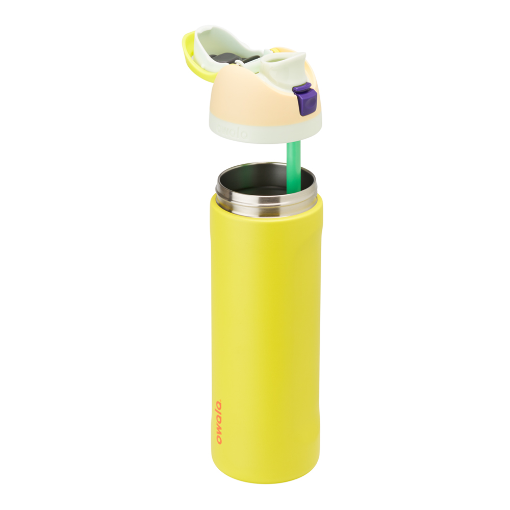 Lemon Limeade Owala FreeSip Material Stainless Steel Size 24 oz Water Bottle | WG98-C9NK