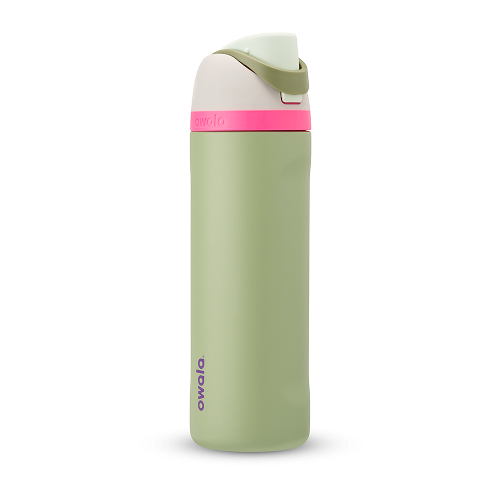 Neo Sage Owala FreeSip Material Stainless Steel Size 24 oz Water Bottle | YB78-E8UX