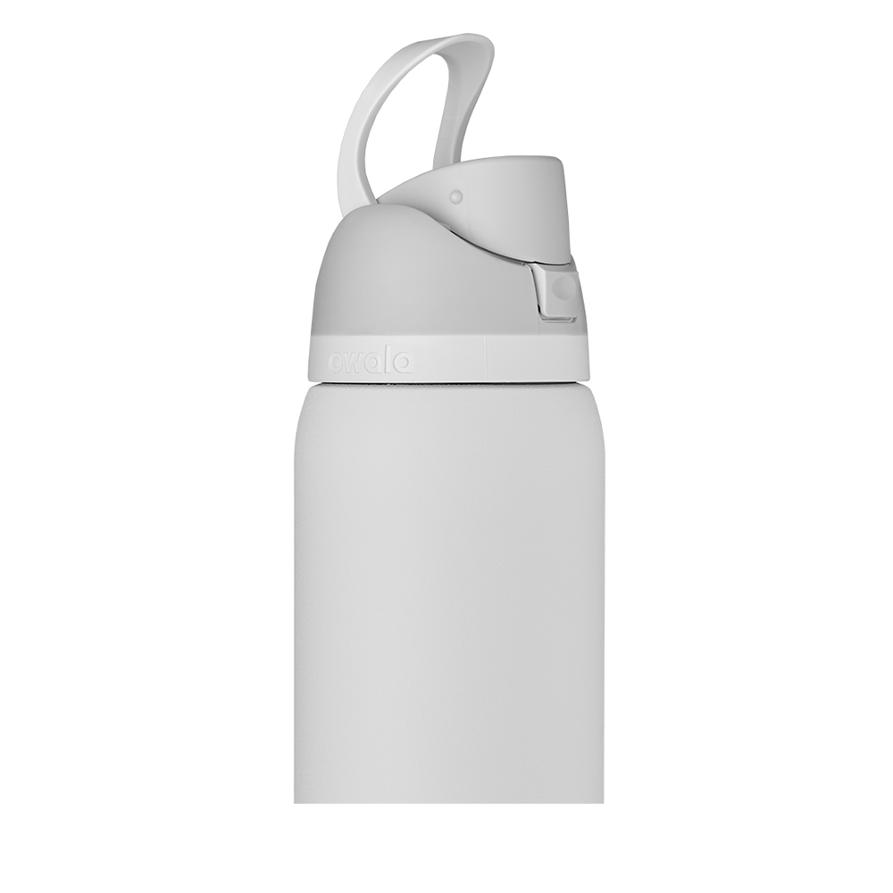 Shy Marshmallow Owala FreeSip Material Stainless Steel Size 32 oz Water Bottle | OK91-G8TY