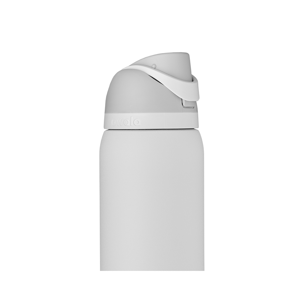 Shy Marshmallow Owala FreeSip Material Stainless Steel Size 32 oz Water Bottle | OK91-G8TY