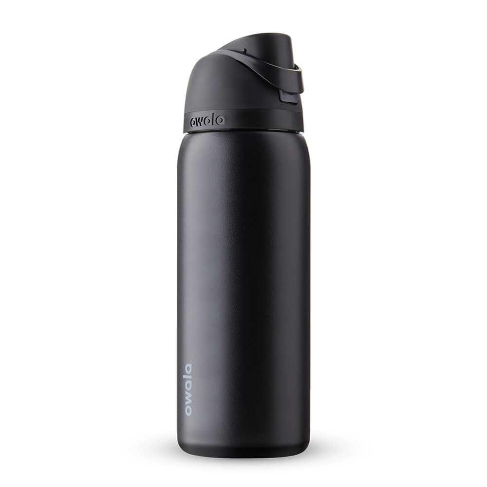 Very, Very Dark Owala FreeSip Material Stainless Steel Size 32 oz Water Bottle | VF94-E2MT